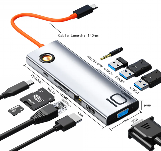 Universal USB-C Docking Station